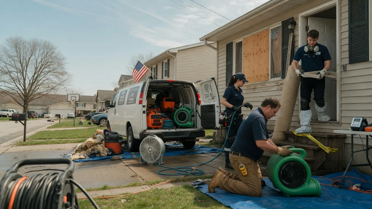 Water Damage Restoration in Utica, MN near me